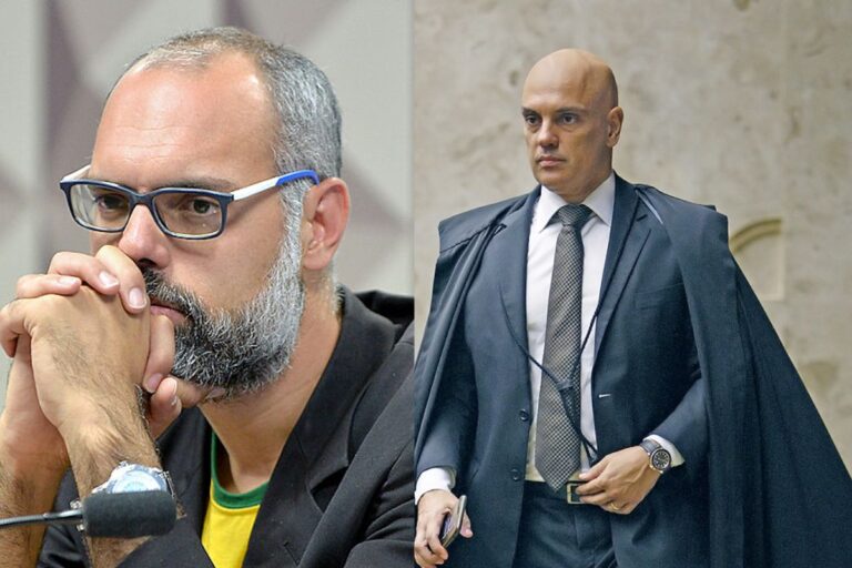 Alexandre de Moraes cancela passaporte de Allan dos Santos