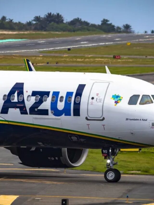 Azul (AZUL4) terá voos de Congonhas para 6 novas cidades