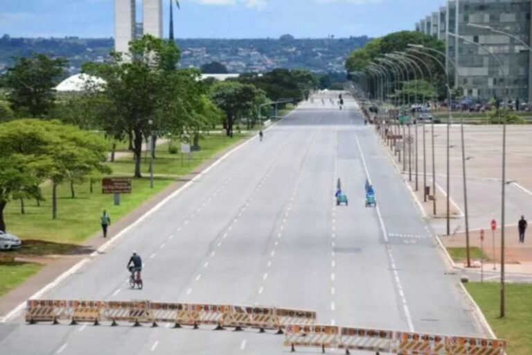 Brasília está fechada neste fim de semana para protestos contra a eleição de Lula